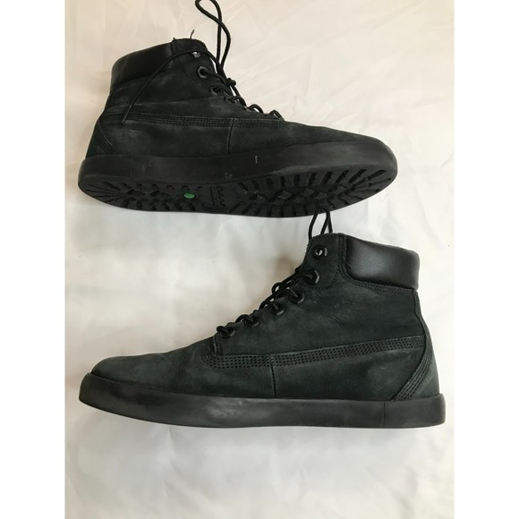 Timberland Women's Londyn Sneaker Boot Black Nubuck, Size 8 - Picture 5 of 7